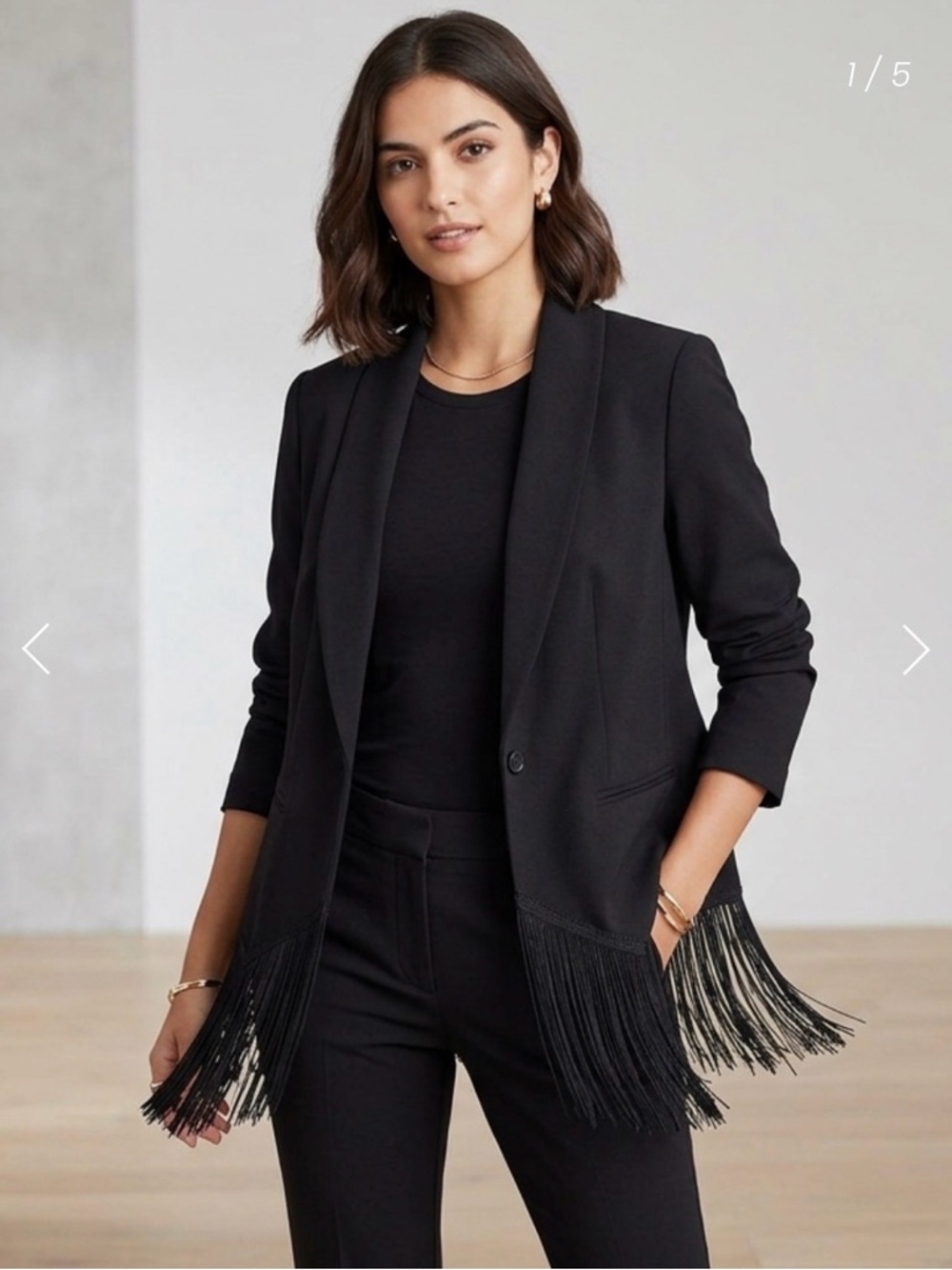 #INCInternationalConcepts #FringeBlazer #WesternChic #BohoStyle #StatementJacket